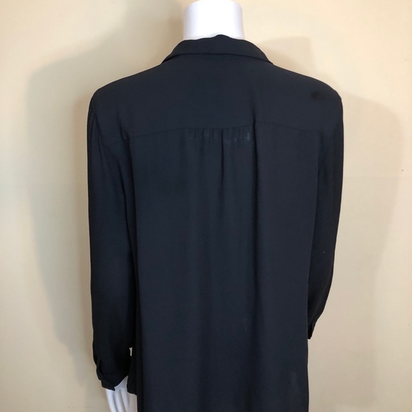 Loft Dark Blue Long Top M - Picture 2 of 4